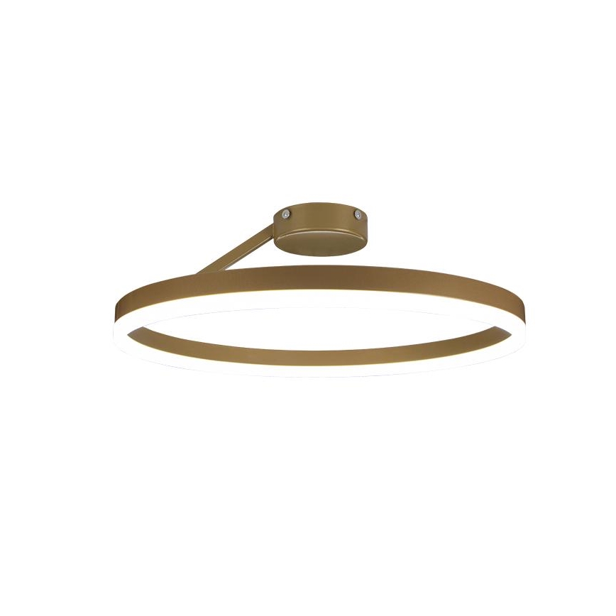 LED himmennettävä kattovalaisin LED/40W/230V 3000-6500K kulta + kaukosäädin