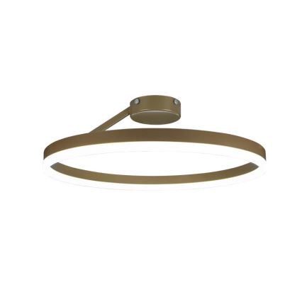 LED himmennettävä kattovalaisin LED/40W/230V 3000-6500K kulta + kaukosäädin