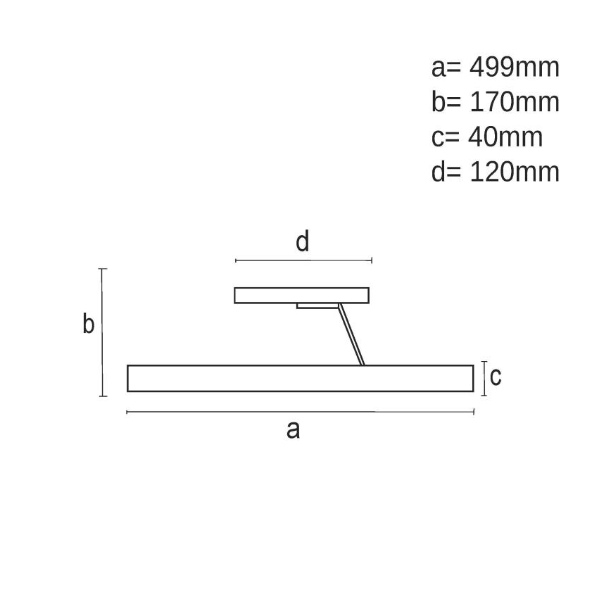 LED himmennettävä kattovalaisin LED/40W/230V 3000-6500K kulta + kaukosäädin