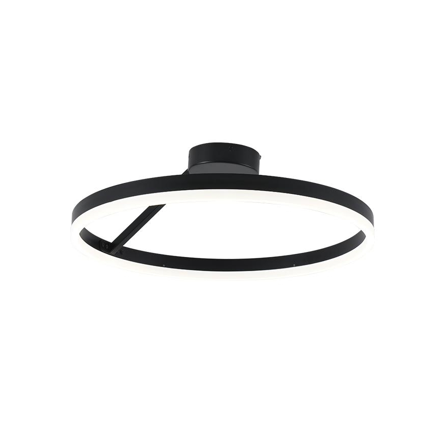 LED himmennettävä kattovalaisin LED/40W/230V 3000-6500K musta + kaukosäädin