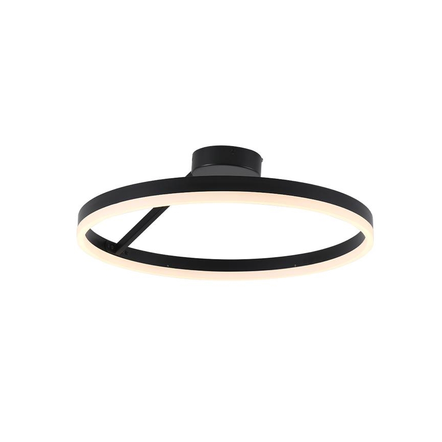 LED himmennettävä kattovalaisin LED/40W/230V 3000-6500K musta + kaukosäädin