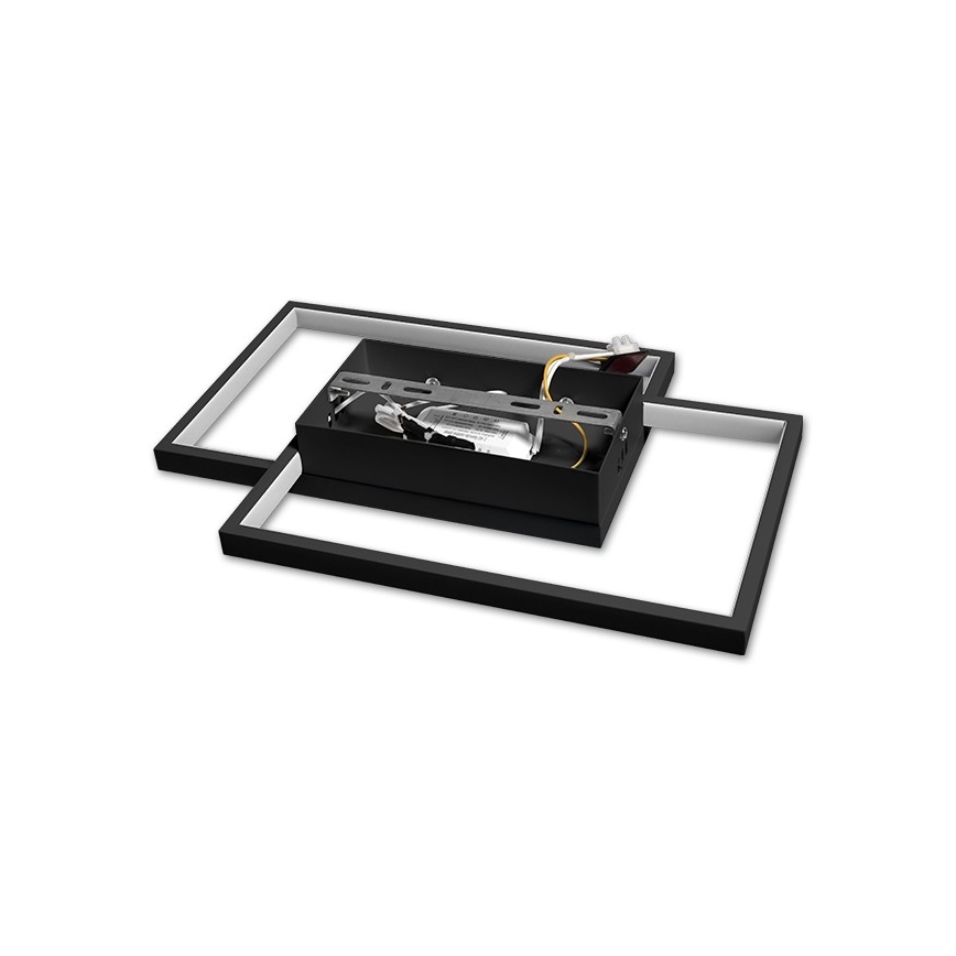 Himmennettävä LED-kattovalaisin LED/45W/230V 3000-6500K musta + kaukosäädin