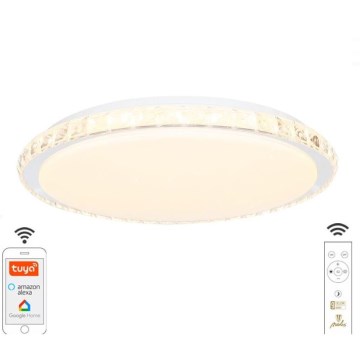 LED himmennettävä kattovalaisin LED/48W/230V 2700-6500K Wi-Fi Tuya + kaukosäädin