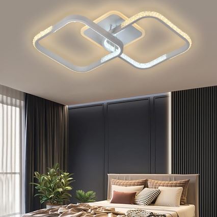 LED himmennettävä kattovalaisin LED/55W/230V 3000-6500K + kaukosäädin