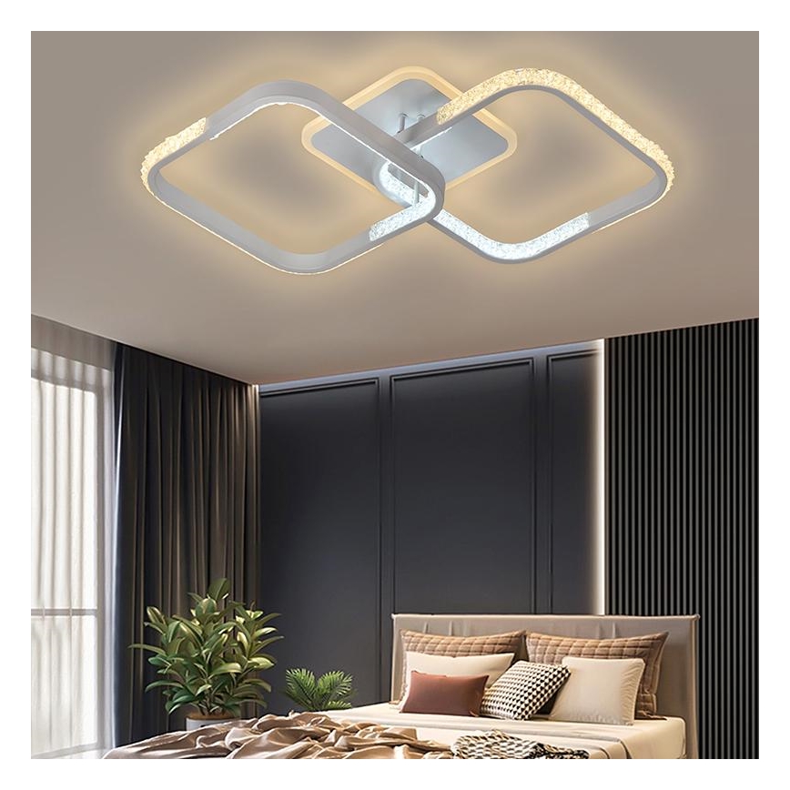 LED himmennettävä kattovalaisin LED/55W/230V 3000-6500K + kaukosäädin