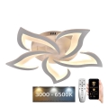 LED himmennettävä kattovalaisin LED/55W/230V 3000-6500K + kaukosäädin