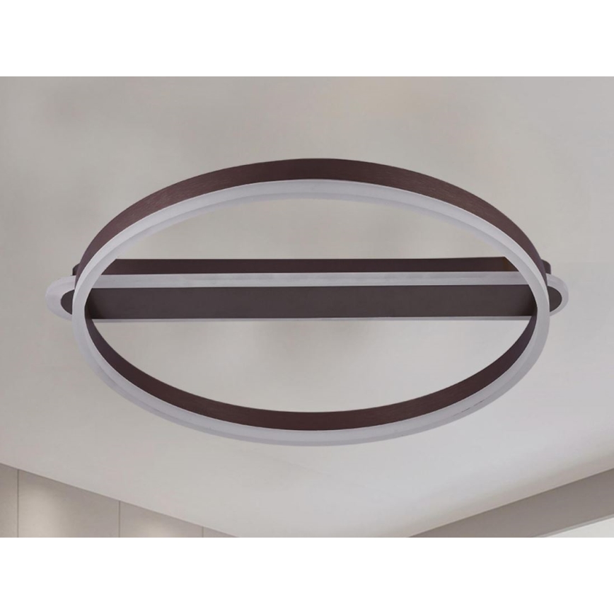 LED-himmennettävä kattovalaisin LED/60W/230V 3000-6500K + kaukosäädin