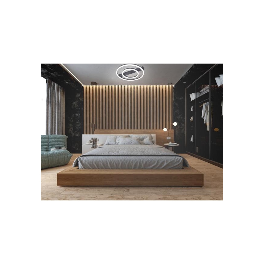 LED himmennettävä kattovalaisin LED/60W/230V 3000-6500K + kaukosäädin