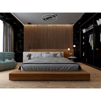 LED himmennettävä kattovalaisin LED/60W/230V 3000-6500K + kaukosäädin