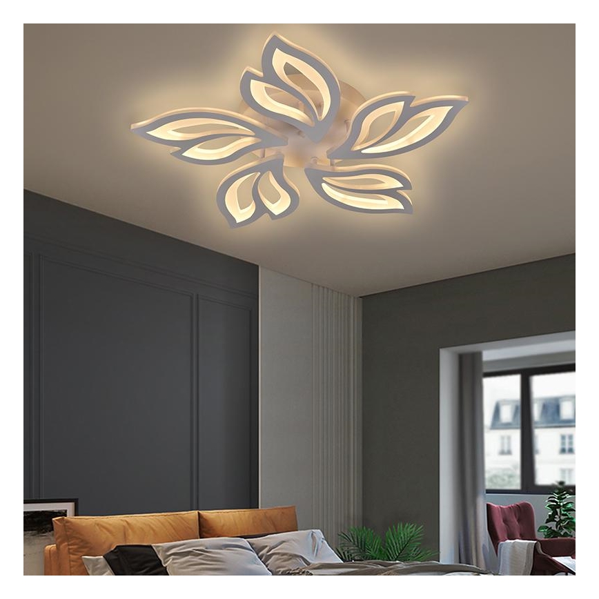 LED himmennettävä kattovalaisin LED/65W/230V 3000-6500K + kaukosäädin