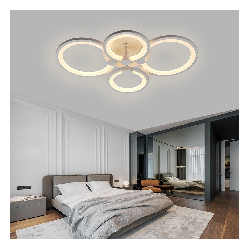 LED himmennettävä kattovalaisin LED/65W/230V 3000-6500K + kaukosäädin