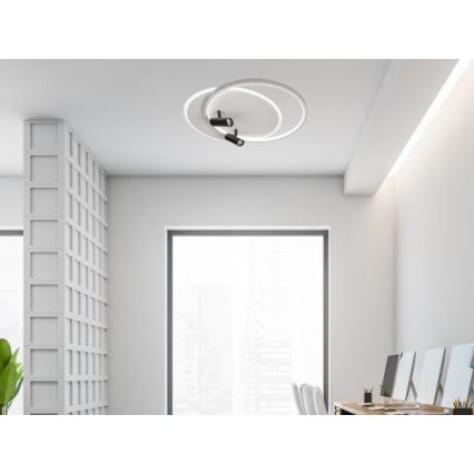 LED himmennettävä kattovalaisin LED/65W/230V 3000-6500K valkoinen + kaukosäädin