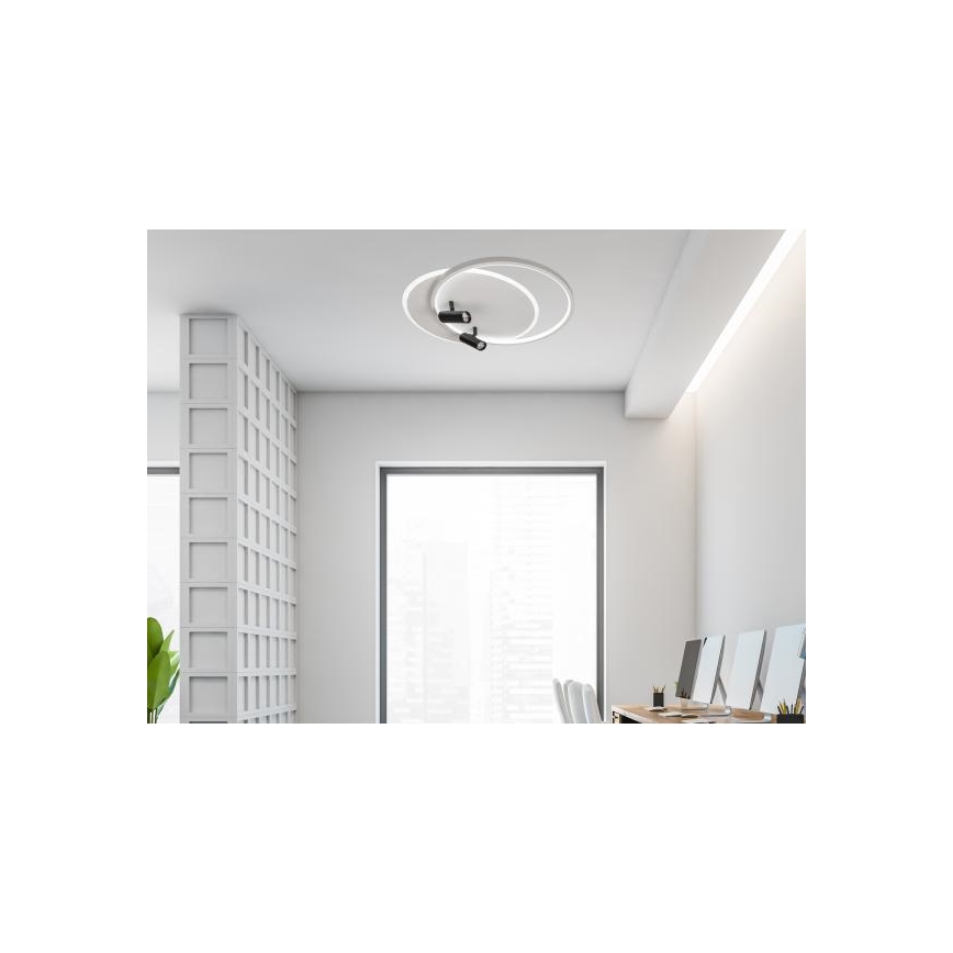 LED himmennettävä kattovalaisin LED/65W/230V 3000-6500K valkoinen + kaukosäädin
