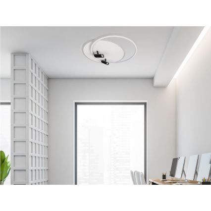 LED himmennettävä kattovalaisin LED/65W/230V 3000-6500K valkoinen + kaukosäädin