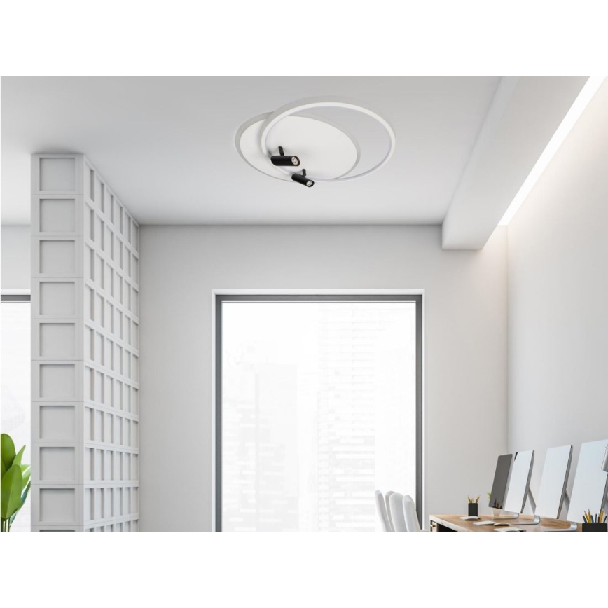 LED himmennettävä kattovalaisin LED/65W/230V 3000-6500K valkoinen + kaukosäädin