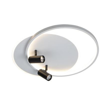 LED himmennettävä kattovalaisin LED/65W/230V 3000-6500K valkoinen + kaukosäädin