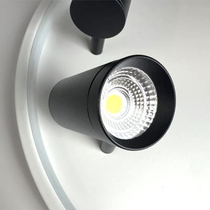 LED himmennettävä kattovalaisin LED/65W/230V 3000-6500K valkoinen + kaukosäädin