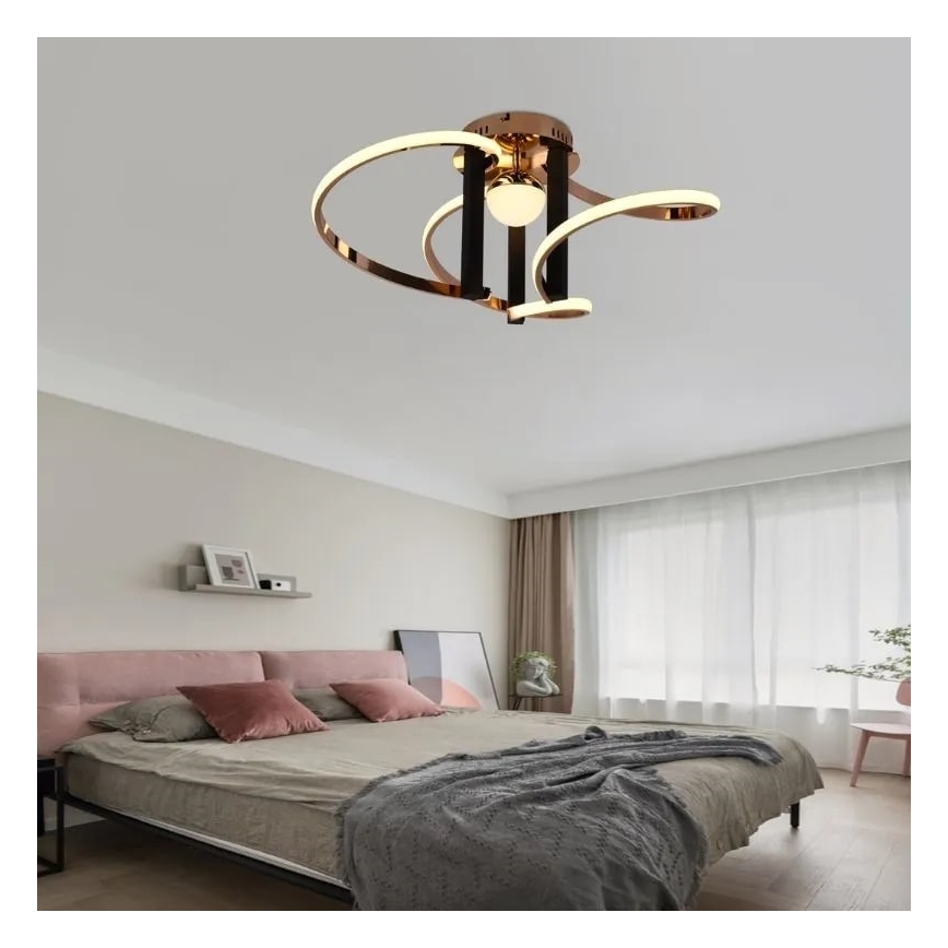 LED himmennettävä kattovalaisin LED/70W/230V 3000-6500K + kaukosäädin