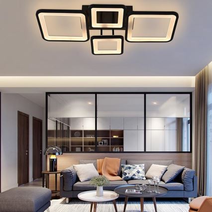 LED himmennettävä kattovalaisin LED/70W/230V 3000-6500K + kaukosäädin