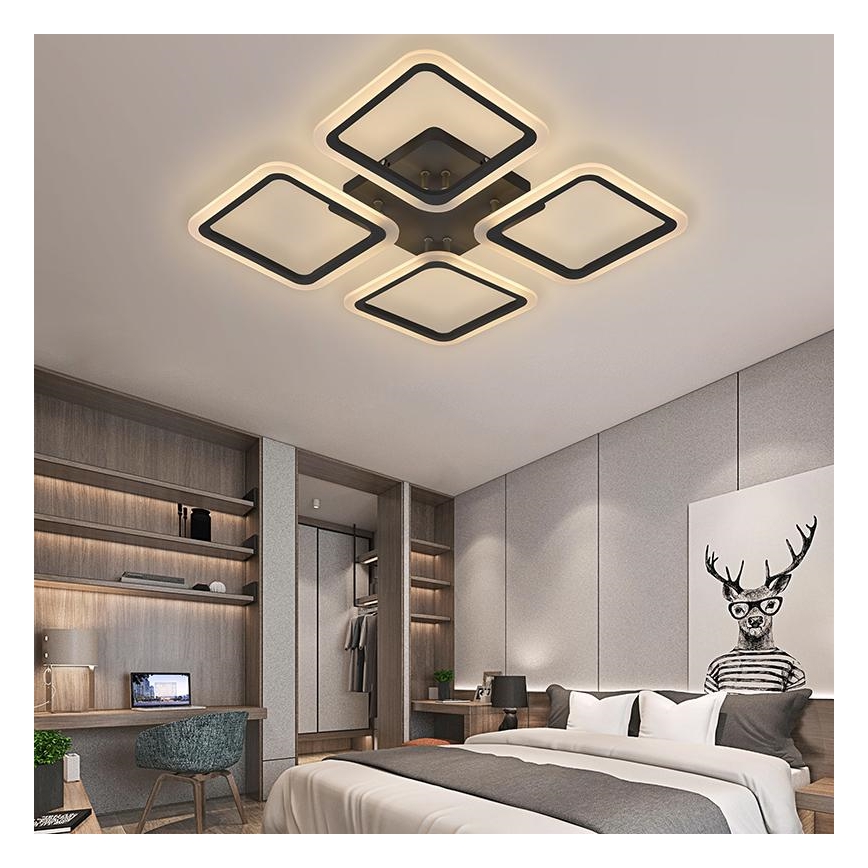 LED himmennettävä kattovalaisin LED/70W/230V 3000-6500K + kaukosäädin