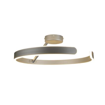 LED himmennettävä kattovalaisin LED/72W/230V 3000-6500K mattakromi + kaukosäädin