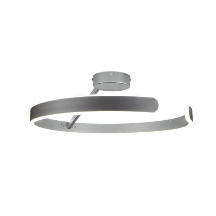 LED himmennettävä kattovalaisin LED/72W/230V 3000-6500K mattakromi + kaukosäädin