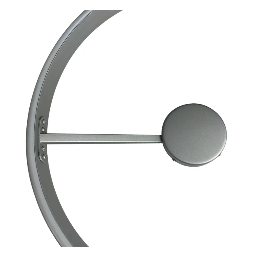 LED himmennettävä kattovalaisin LED/72W/230V 3000-6500K mattakromi + kaukosäädin