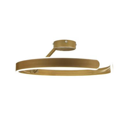 LED himmennettävä kattovalaisin LED/72W/230V 3000-6500K kulta + kaukosäädin