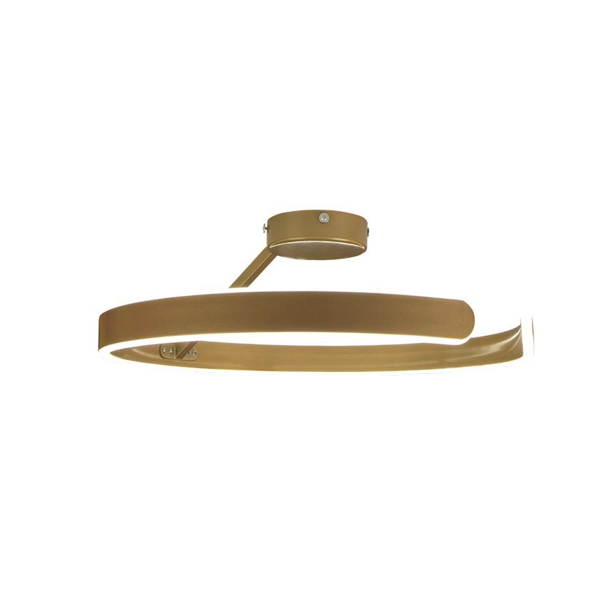 LED himmennettävä kattovalaisin LED/72W/230V 3000-6500K kulta + kaukosäädin