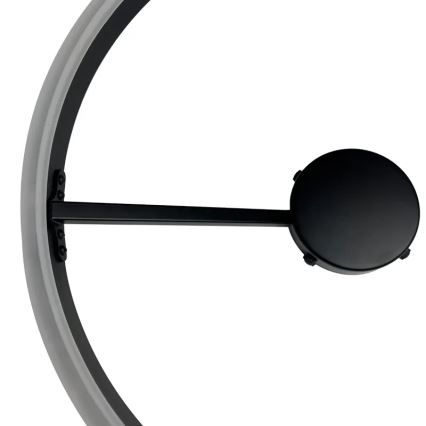 LED himmennettävä kattovalaisin LED/72W/230V 3000-6500K musta + kaukosäädin