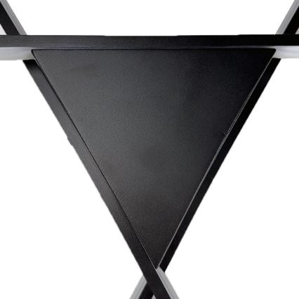 LED himmennettävä kattovalaisin LED/75W/230V 3000-6500K musta + kaukosäädin