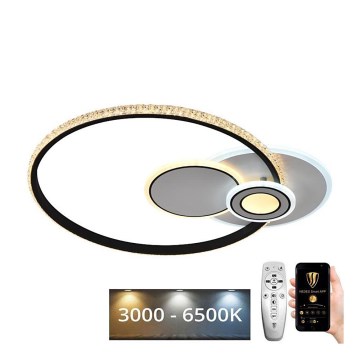 LED himmennettävä kattovalaisin LED/80W/230V 3000-6500K + kaukosäädin