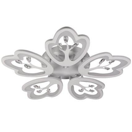 LED himmennettävä kattovalaisin LED/80W/230V 3000-6500K + kaukosäädin