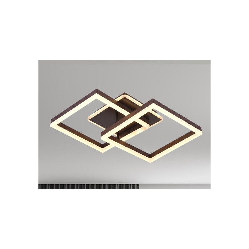 LED himmennettävä kattovalaisin LED/80W/230V 3000-6500K + kaukosäädin