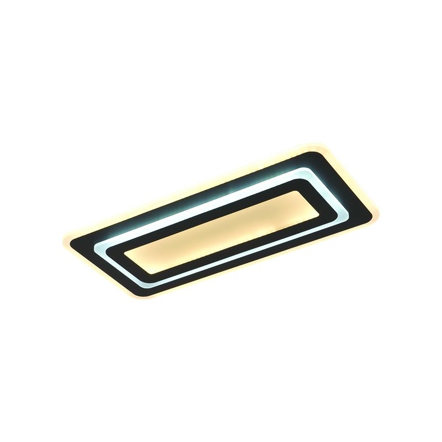 Himennettävä LED-kattovalaisin LED/85W/230V 3000-6500K musta + kaukosäädin