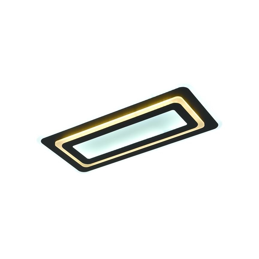 Himennettävä LED-kattovalaisin LED/85W/230V 3000-6500K musta + kaukosäädin