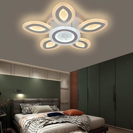 LED himmennettävä kattovalaisin LED/95W/230V 3000-6500K + kaukosäädin