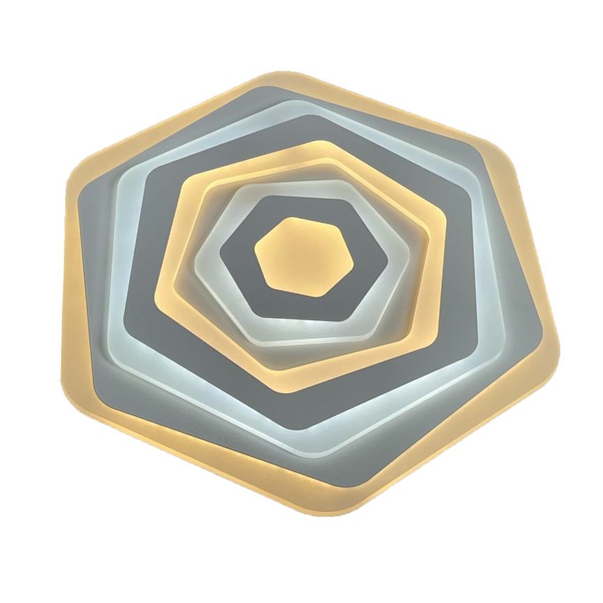 LED himmennettävä kattovalaisin LED/95W/230V 3000-6500K + kaukosäädin