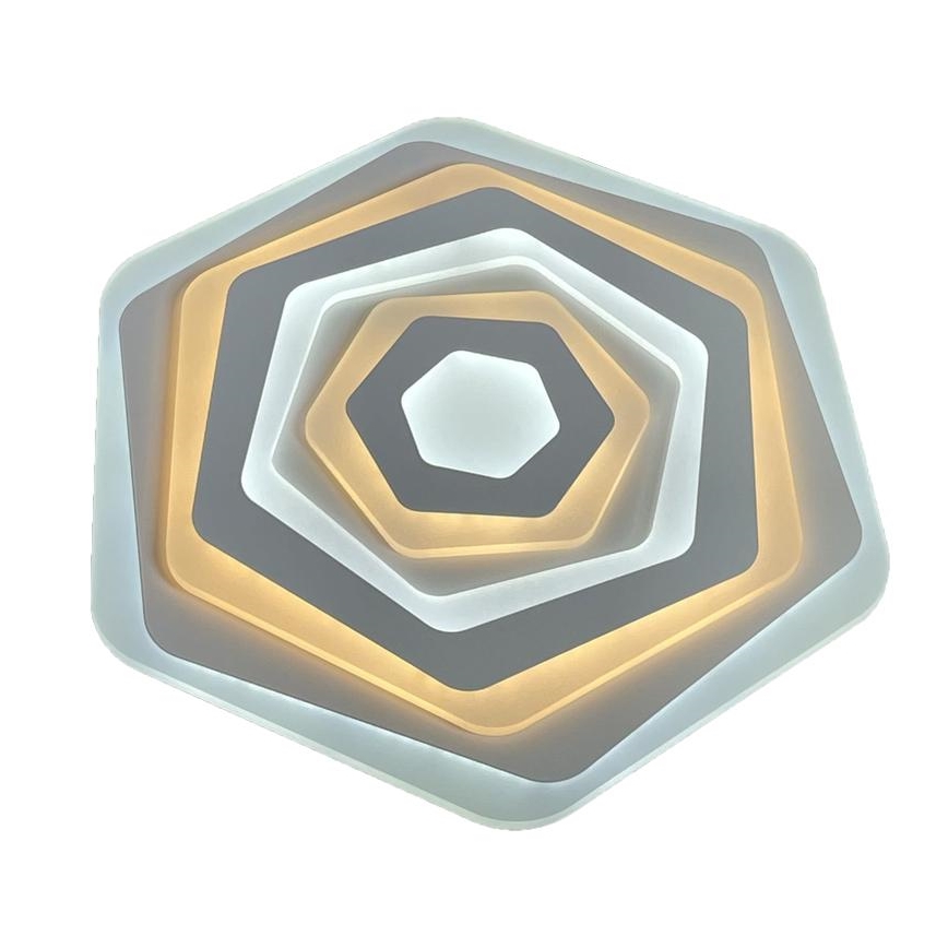 LED himmennettävä kattovalaisin LED/95W/230V 3000-6500K + kaukosäädin