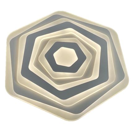 LED himmennettävä kattovalaisin LED/95W/230V 3000-6500K + kaukosäädin