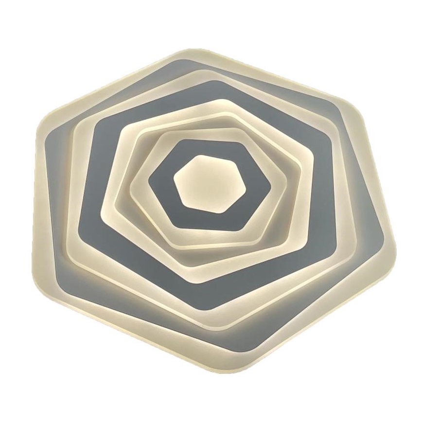 LED himmennettävä kattovalaisin LED/95W/230V 3000-6500K + kaukosäädin