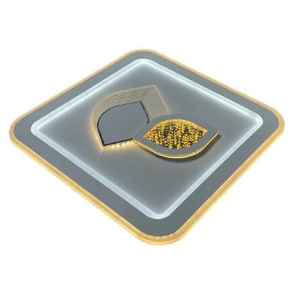 LED himmennettävä kattovalaisin LED/95W/230V 3000-6500K + kaukosäädin