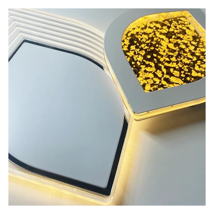 LED himmennettävä kattovalaisin LED/95W/230V 3000-6500K + kaukosäädin