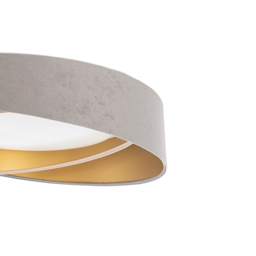 LED-himmennettävä kattovalaisin SMART GALAXY MODERN LED/24W/230V 3000-6500K halkaisija 55 cm harmaa/beige/kulta + kaukosäädin