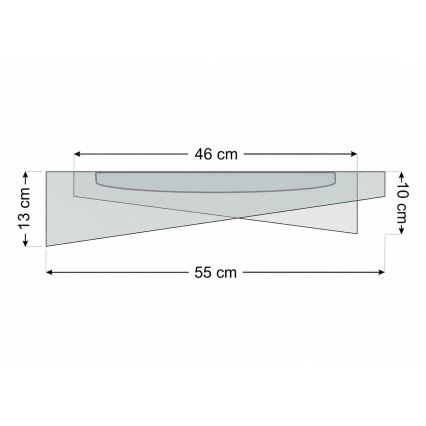 LED-himmennettävä kattovalaisin SMART GALAXY MODERN LED/24W/230V 3000-6500K halkaisija 55 cm harmaa/beige/kulta + kaukosäädin