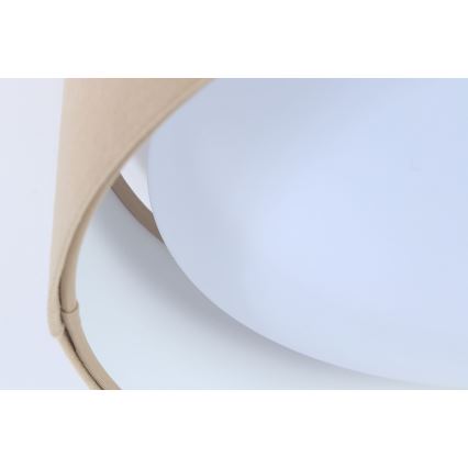 LED himmennettävä kattovalaisin SMART GALAXY LED/24W/230V Ø 44 cm beige/valkoinen 3000-6500K + kaukosäädin