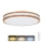 LED himmennettävä kattovalaisin WOODY LED/48W/230V 3000-6500K tammi Ø 38 cm + kaukosäädin