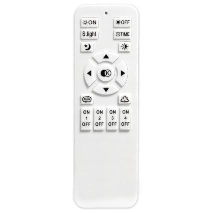 LED Himmennettävä kattovalo ARIES LED/54W/230V 3000-6500K + kaukosäädin