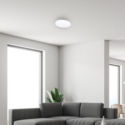 LED himmennettävä Kattovalo kaukosäätimellä SIENA LED/25W/230V