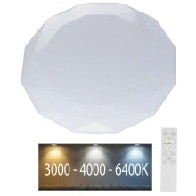 LED Himmennettävä kattovalo LED/40W/230V 3000K/4000K/6500K + kaukosäädin